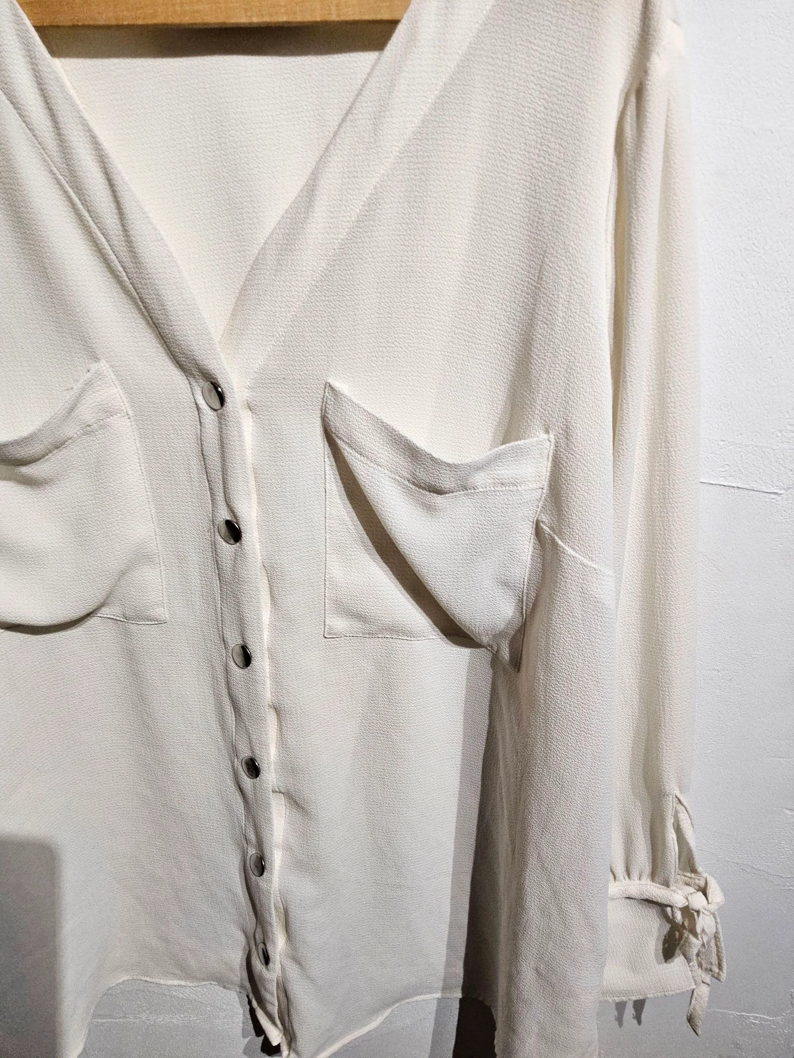 😍 Blouse ecrue Kiabi – Size 48 – photo 2